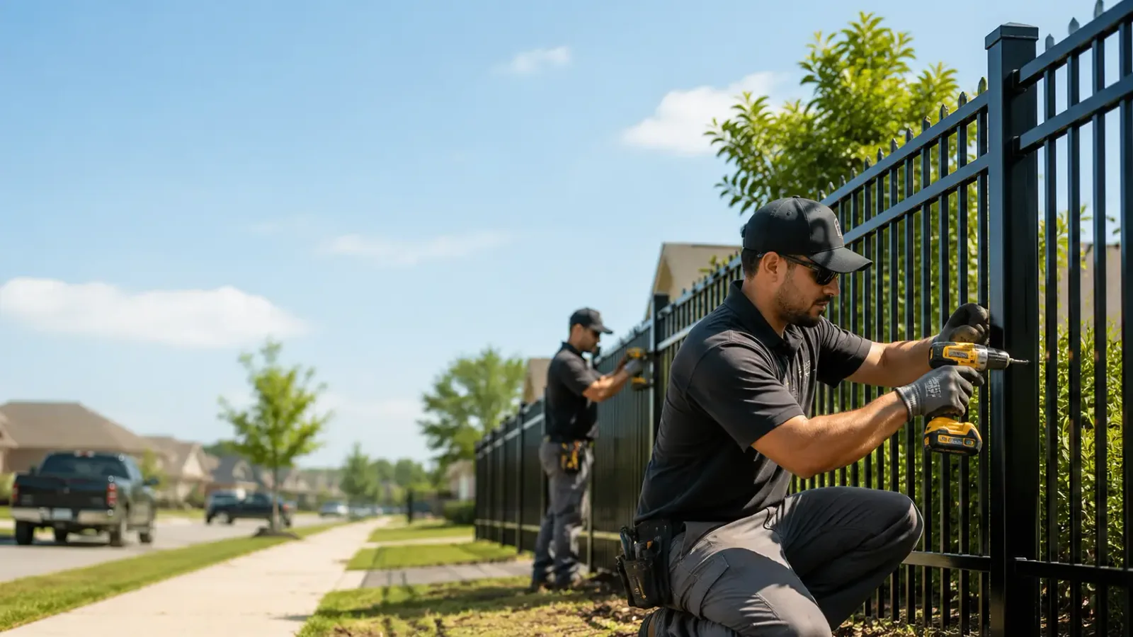 Metal Fence Installation in Frankton, IN